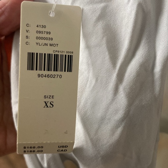 NWT ANTHROPOLOGIE ASYMMETRICAL HEM FLORAL WATER COLOR SPAGHETTI STRAP DRESS XS - Picture 15 of 16